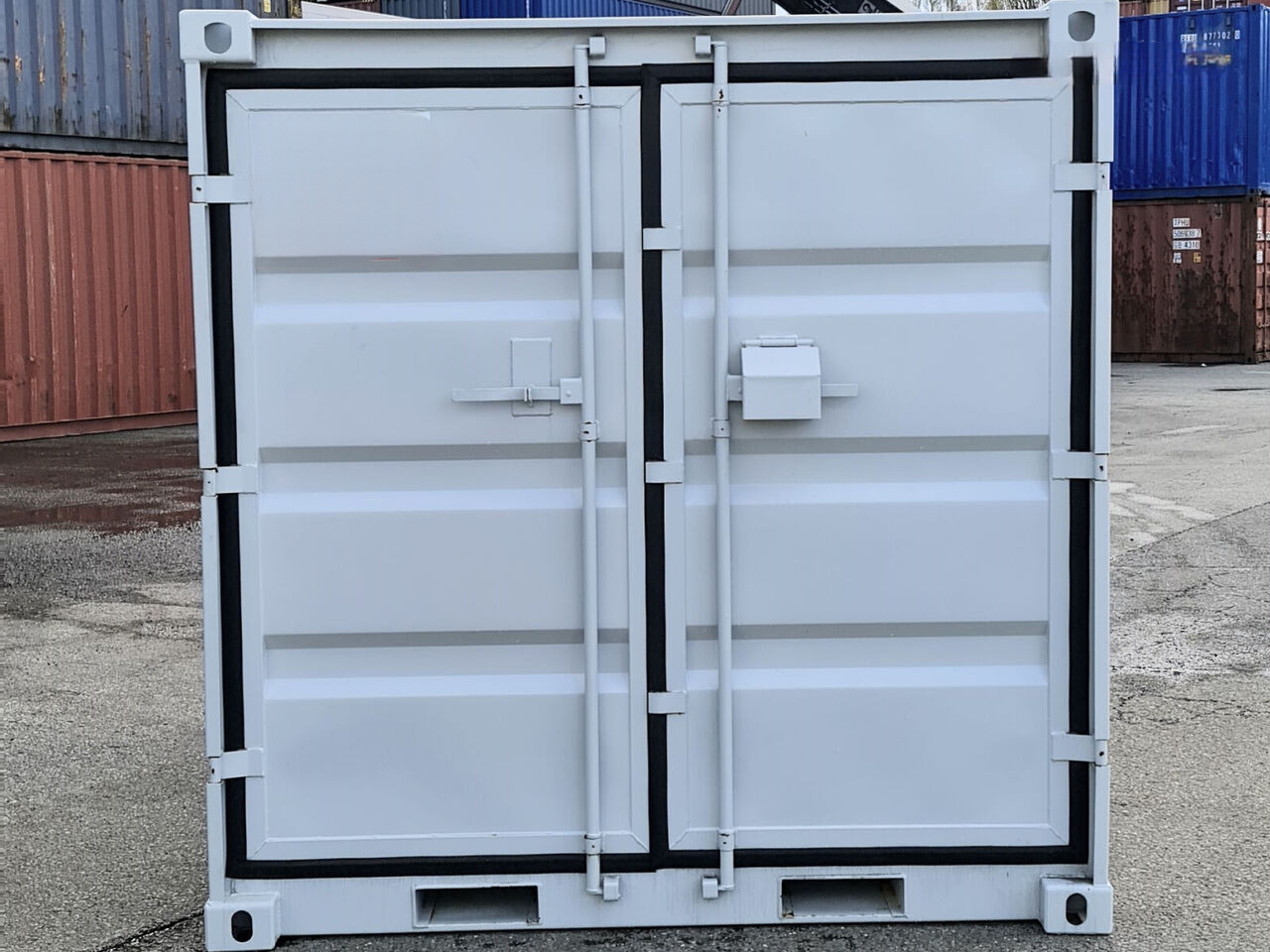 Container de stockage 8 Pieds - Blanc – Image 4