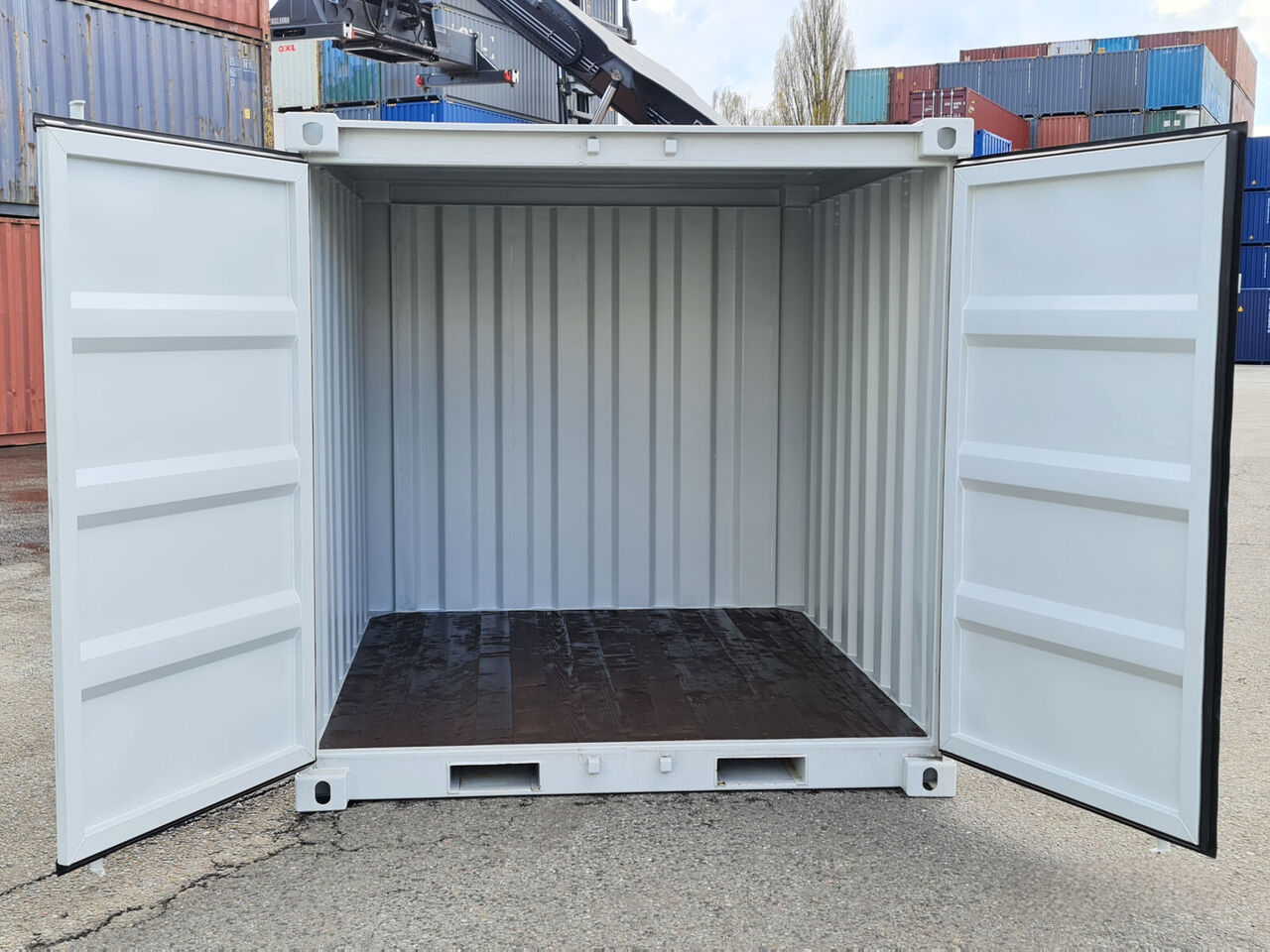 Container de stockage 8 Pieds - Blanc – Image 5
