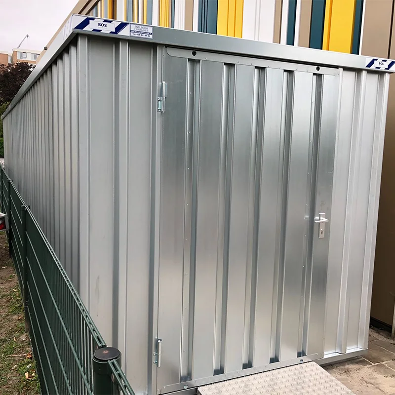 Container Démontable 5×2 À Porte Simple Et À Côté Court – Image 3