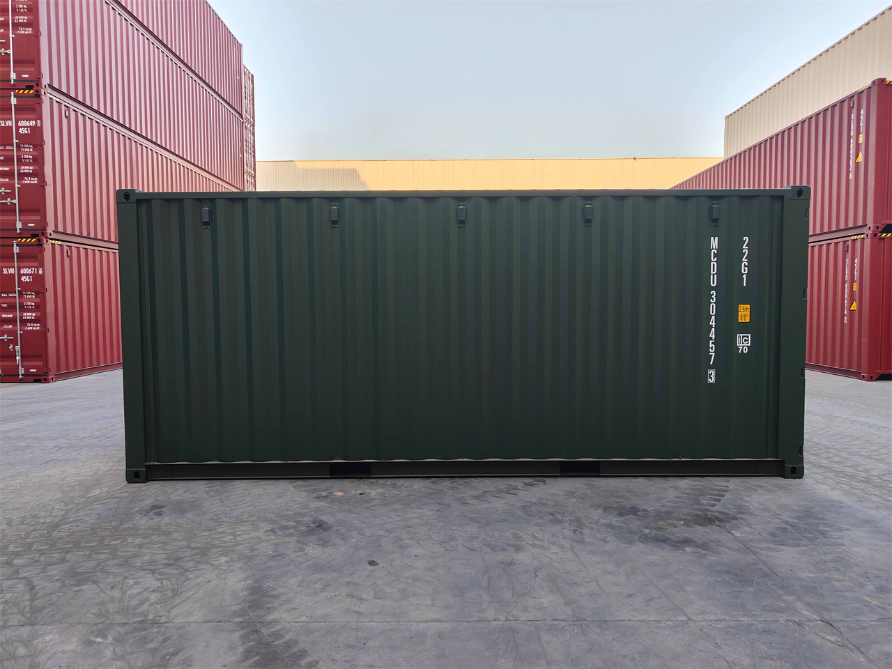 Container 20 Pieds Vert – Image 3