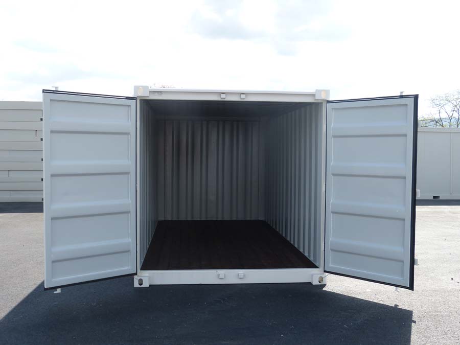 Conteneur de stockage 15 pieds - Blanc – Image 2