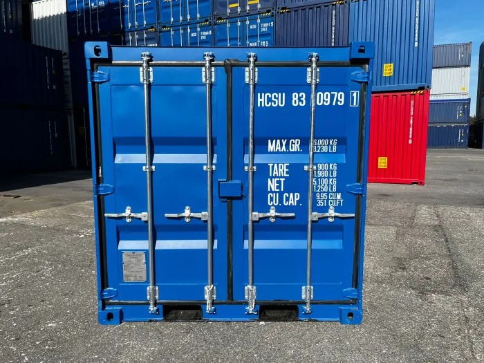 Container de stockage 8 Pieds – Bleu – Image 5