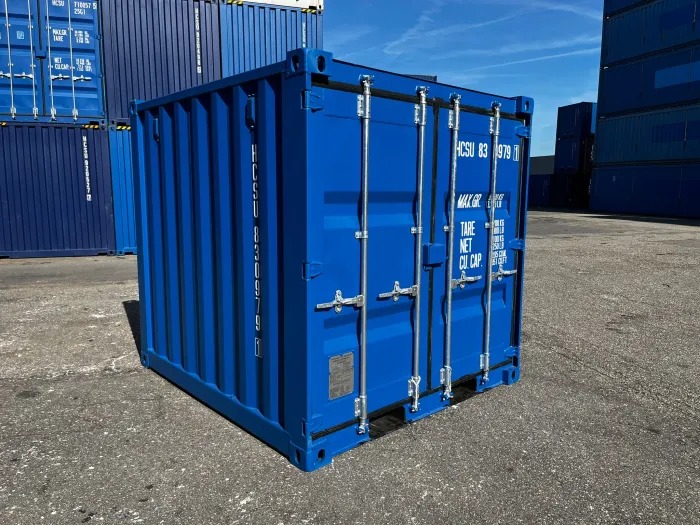 Container de stockage 8 Pieds – Bleu – Image 4